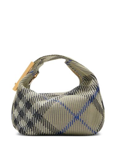 BURBERRY - Check Nylon Mini Handbag - Burberry - Modalova