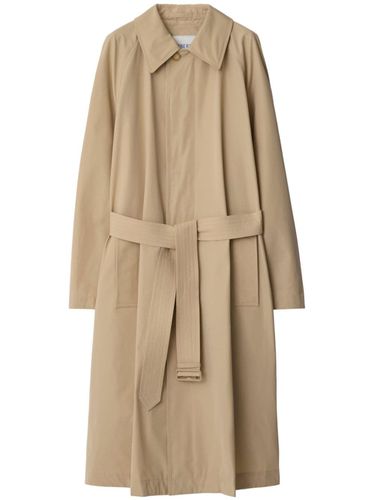 Ekd Logo Cotton Blend Trench Coat - Burberry - Modalova