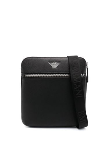 Leather Crossbody Bag - Emporio Armani - Modalova