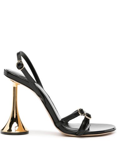 COPERNI - Leather Heel Sandals - Coperni - Modalova