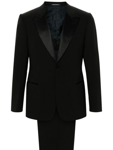 Wool Single-breasted Suit - Emporio Armani - Modalova