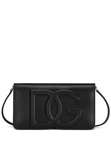 Dg Logo Leather Mini Bag - Dolce & Gabbana - Modalova