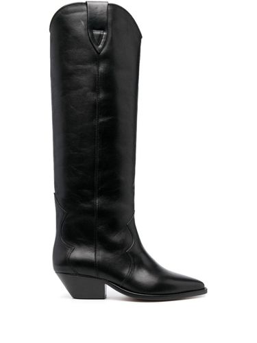 Denvee Leather Boots - Isabel Marant - Modalova