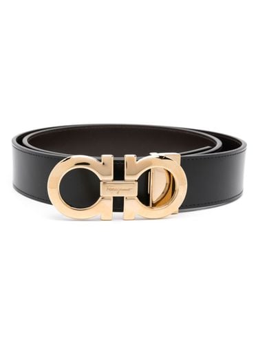 FERRAGAMO - Gancini Leather Belt - Ferragamo - Modalova