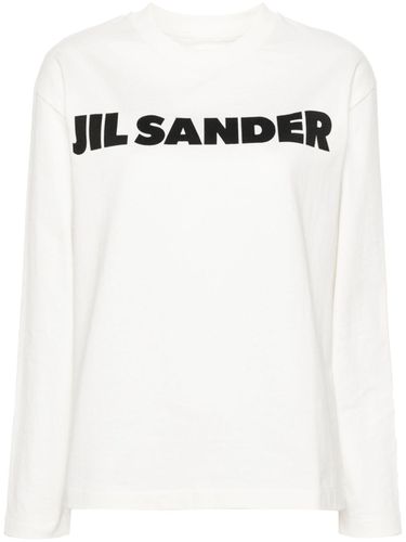 JIL SANDER - Logo Cotton T-shirt - Jil Sander - Modalova