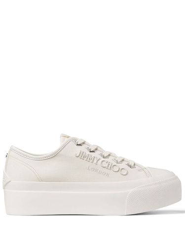 Palma Maxi Leather Sneakers - Jimmy Choo - Modalova