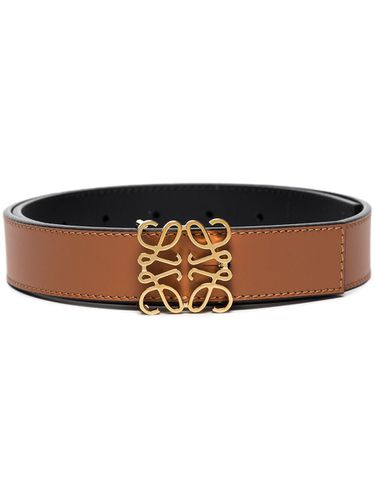 Anagram Leather Reversible Belt - Loewe - Modalova