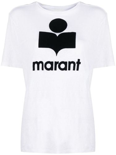 Zewel Logo Cotton T-shirt - Marant Etoile - Modalova