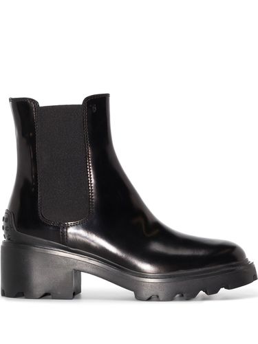 TOD'S - Leather Heel Boots - Tod's - Modalova