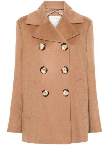 Wool Double-breasted Coat - Sportmax - Modalova