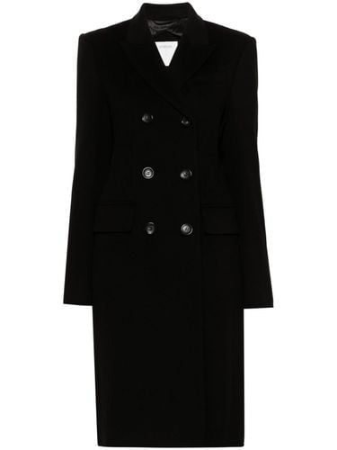 Wool Double-breasted Coat - Sportmax - Modalova