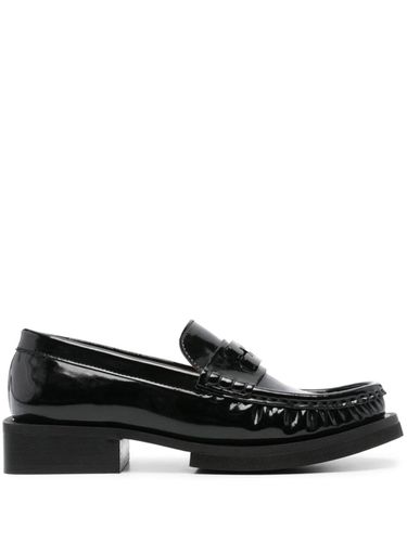 GANNI - Patent Leather Loafers - Ganni - Modalova