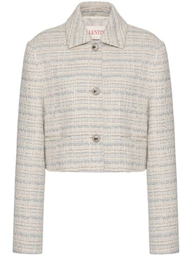 VALENTINO - Tweed Short Jacket - Valentino - Modalova