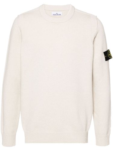 Wool Crewneck Sweater - Stone Island - Modalova