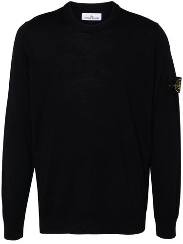 Wool Crewneck Sweater - Stone Island - Modalova