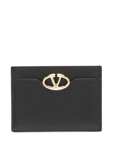 Vlogo Bold Leather Card Case - Valentino Garavani - Modalova