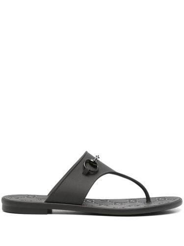 GUCCI - Horsebit Thong Sandals - Gucci - Modalova