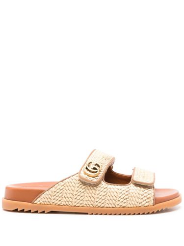 GUCCI - Gg Flat Sandals - Gucci - Modalova