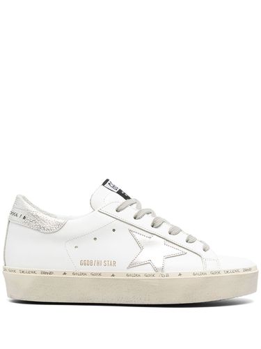 Hi Star Leather Sneakers - Golden Goose - Modalova