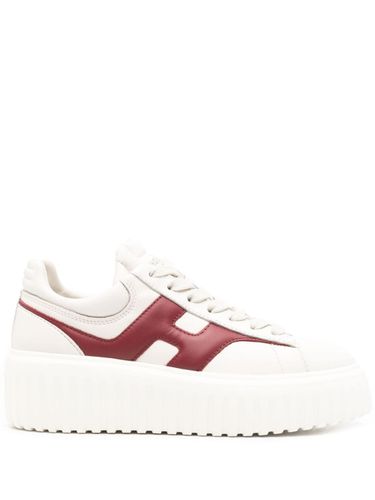 HOGAN - H-striped Leather Sneakers - Hogan - Modalova