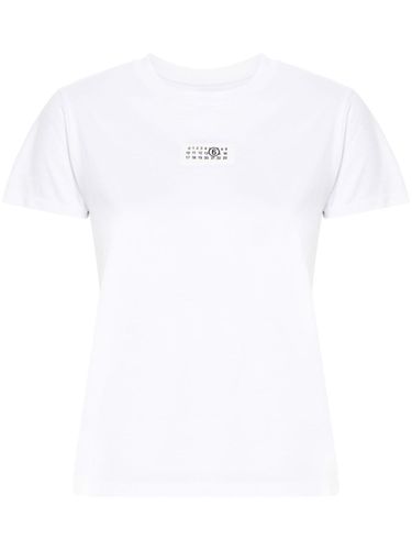 Logo Cotton T-shirt - MM6 Maison Margiela - Modalova