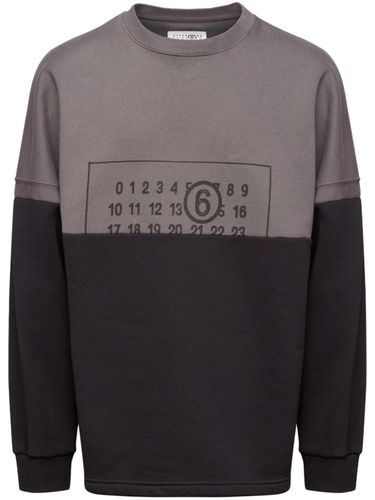 Logo Cotton Sweatshirt - MM6 Maison Margiela - Modalova