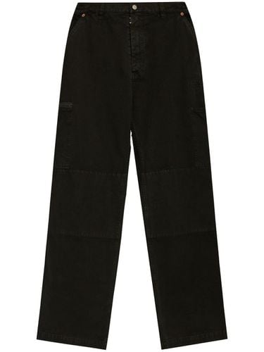 Wide Leg Cotton Trousers - MM6 Maison Margiela - Modalova