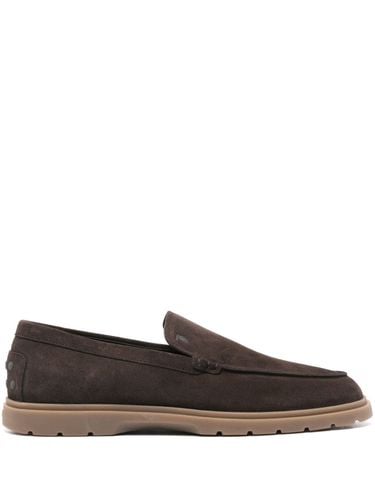 TOD'S - Suede Leather Loafers - Tod's - Modalova