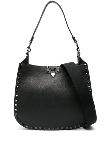 Hobo Rockstud Leather Shoulder Bag - Valentino Garavani - Modalova