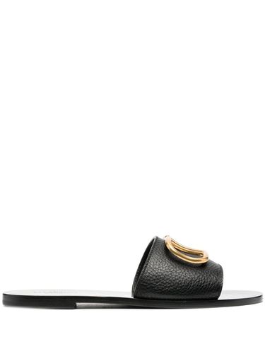 Vlogo Signature Leather Sandals - Valentino Garavani - Modalova