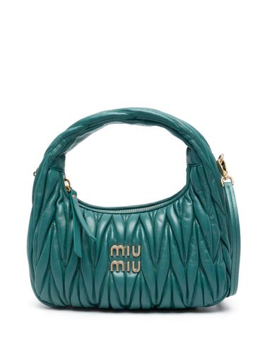 MIU MIU - Wander Leather Hobo Bag - Miu Miu - Modalova