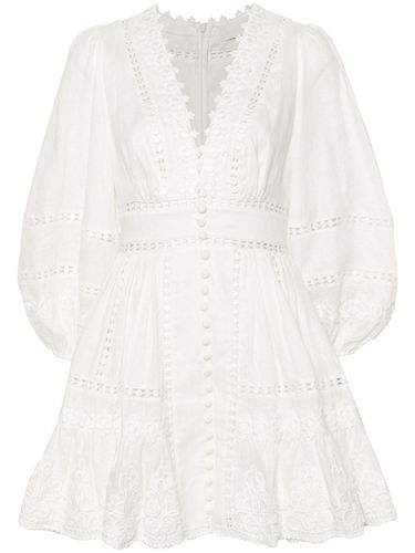 Lace Trimmed Mini Dress - Zimmermann - Modalova