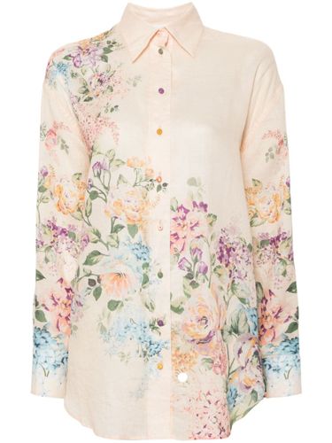 Floral Print Relaxed Shirt - Zimmermann - Modalova