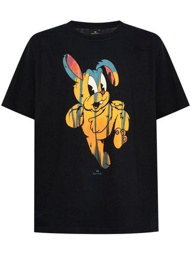 Rabbit Cotton T-shirt - PS Paul Smith - Modalova