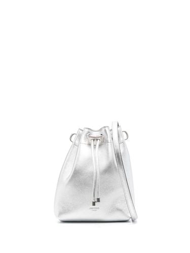 Bon Bon Metallic Leather Mini Bucket Bag - Jimmy Choo - Modalova