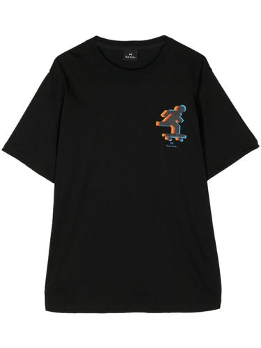 Skater Cotton T-shirt - PS Paul Smith - Modalova