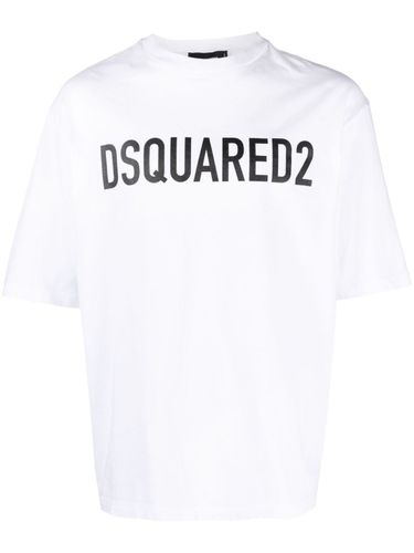 DSQUARED2 - Logo Cotton T-shirt - Dsquared2 - Modalova