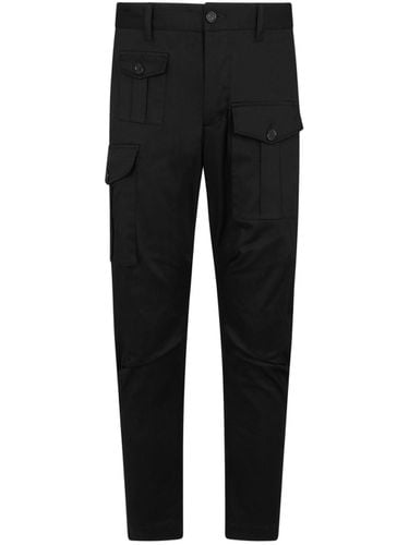 DSQUARED2 - Cotton Cargo Trousers - Dsquared2 - Modalova