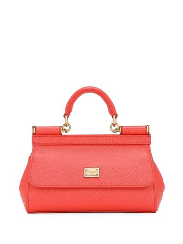 Sicily Small Leather Handbag - Dolce & Gabbana - Modalova