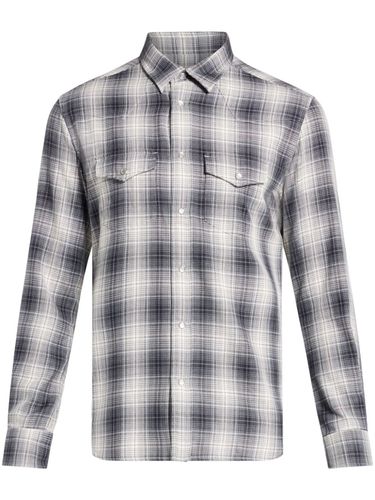 TOM FORD - Check Print Shirt - Tom Ford - Modalova