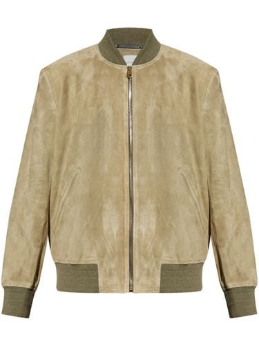 PAUL SMITH - Suede Bomber Jacket - Paul Smith - Modalova