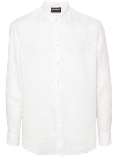 EMPORIO ARMANI - Linen Shirt - Emporio Armani - Modalova