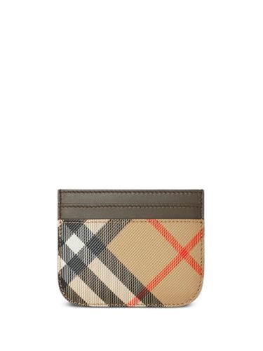 BURBERRY - Check Card Case - Burberry - Modalova