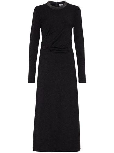 Wool Midi Dress - Brunello Cucinelli - Modalova