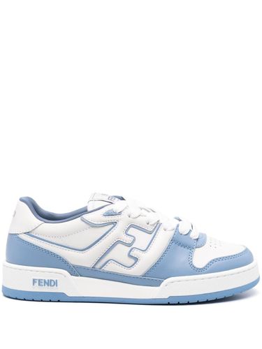 Match Leather Sneakers - Fendi - Modalova