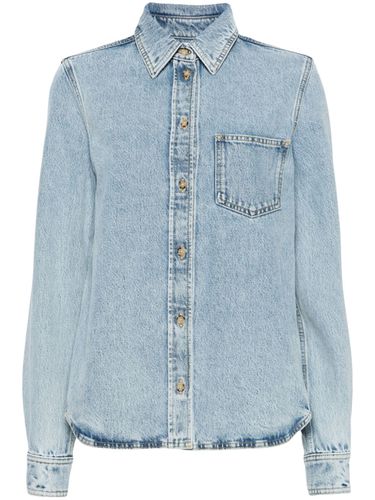 TOTEME - Organic Cotton Denim Shirt - Toteme - Modalova