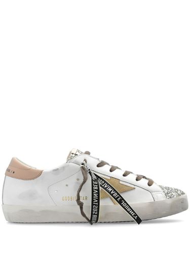 Super Star Leather Sneakers - Golden Goose - Modalova