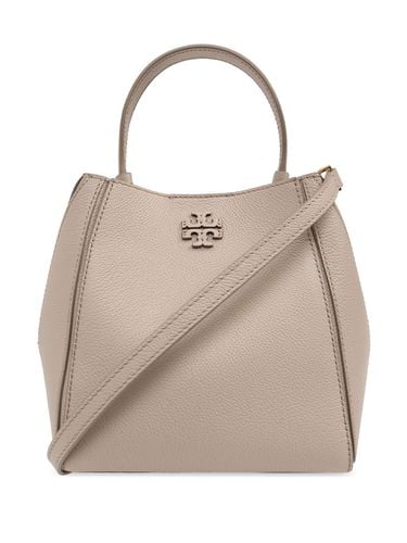 Mcgraw Small Leather Bucket Bag - Tory Burch - Modalova