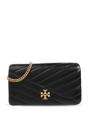 Kira Leather Wallet On Chain - Tory Burch - Modalova