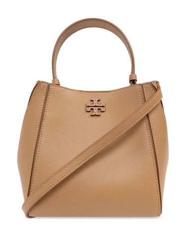 Mcgraw Small Leather Bucket Bag - Tory Burch - Modalova